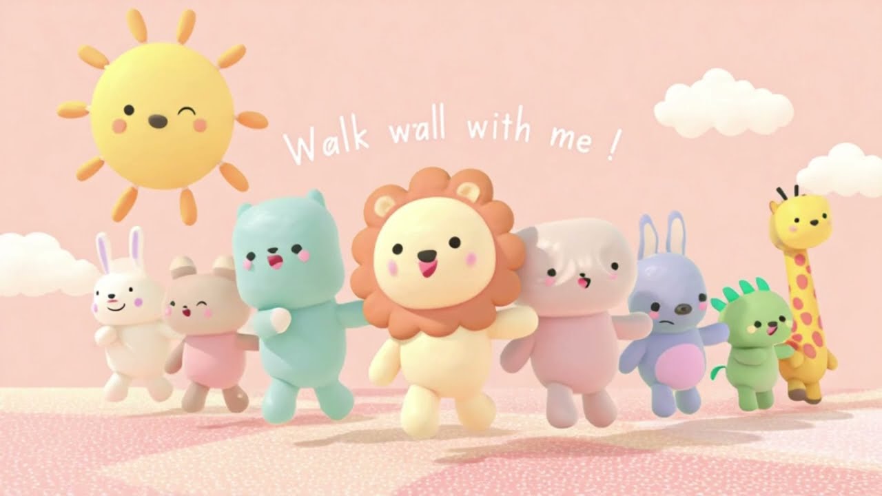 Video Title #1Happy Animal Walk | Gentle Animal Rhyme for Toddlers